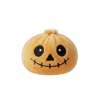 Halloween Skeleton Dumpling Squishy being squeezed, soft slow-rise foam
