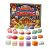 Gingerbread Mochi Dumpling Squishy Advent Calendar being squeezed, soft slow-rise foam