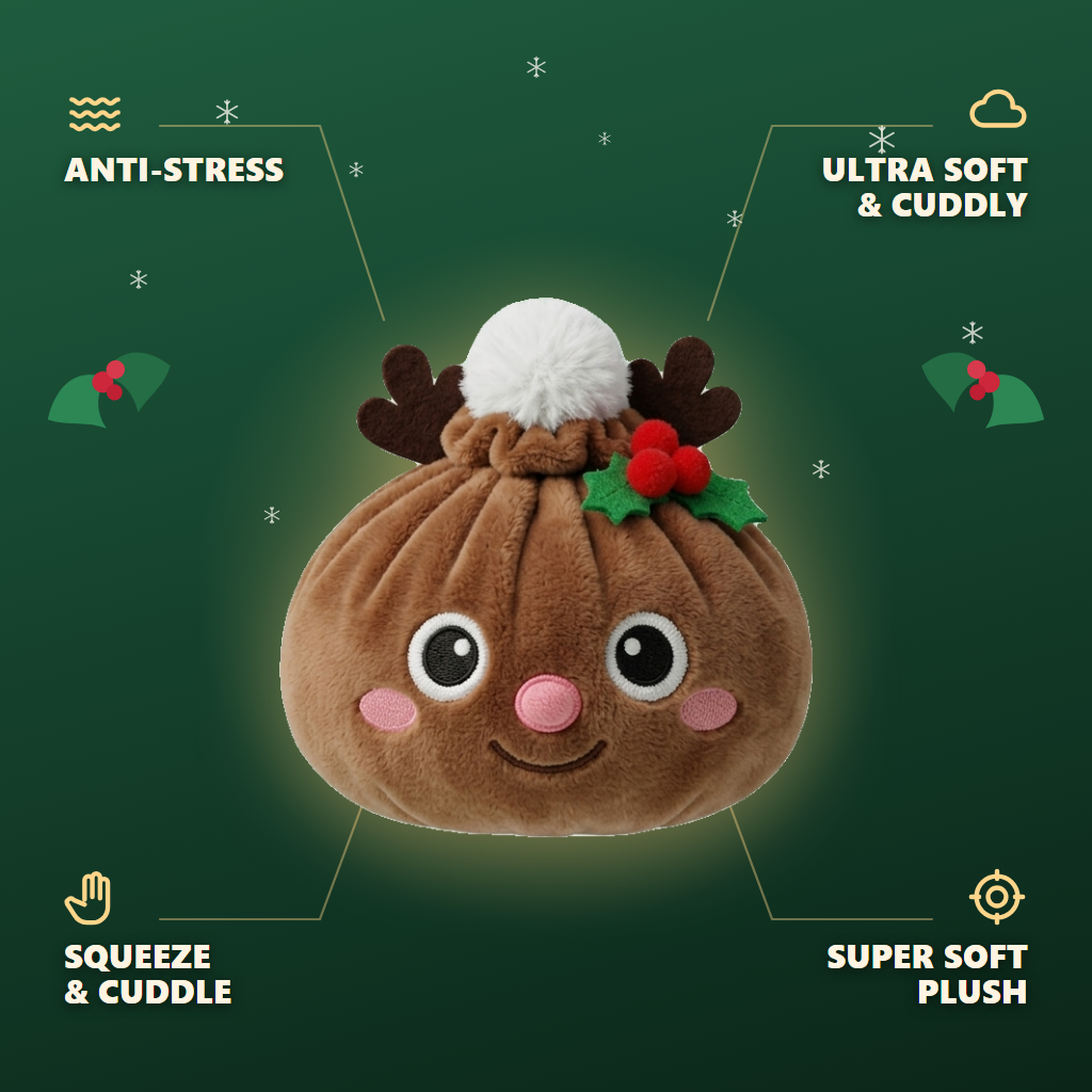 Reindeer Christmas Dumpling Squishy — its benefits
