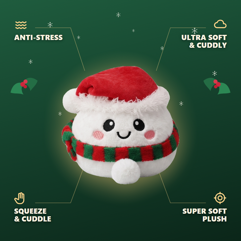 Snowman Dumpling Squishy Plush — its benefits