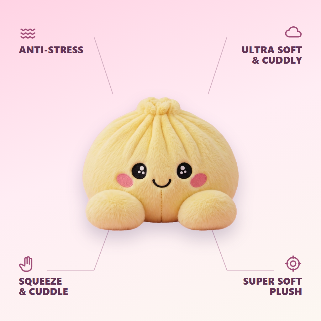 Lemon Yellow Dumpling Squishy — its benefits